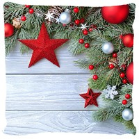 Poduszka ozdobna Jabłuszkowe Girlandy 04