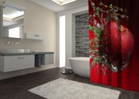 Zasłona Prysznicowa Jabłko