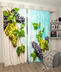 Zasłona gotowa Winogrona