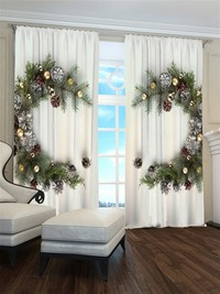 Zasłona iglaste serduszko