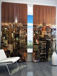 Zasłona Gotowa CITY NOCĄ 2.0