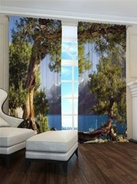 Zasłona Gotowa Górskie jezioro