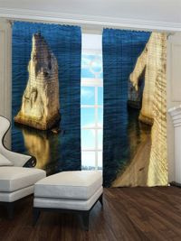 Zasłona Gotowa Skalna wyspa