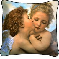 Poduszka ozdobna DWA ANIOŁKI