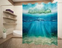 Zasłona Prysznicowa Rajska wyspa