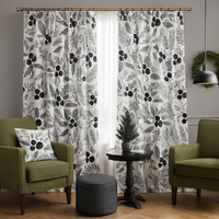 Zasłona gotowa Leśne owoce 3