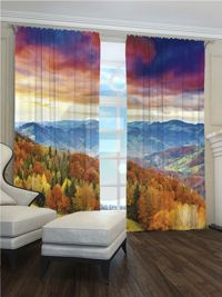 Zasłona Gotowa Jesień w górach