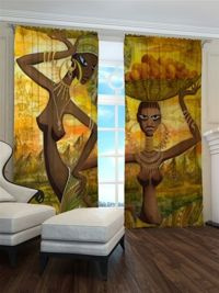 Zasłona Gotowa Afryka i afrykanki