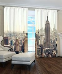 Zasłona gotowa Kolorowe city