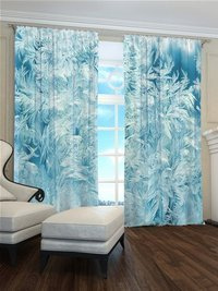 Zasłona Zaczarowane mroźne wzory