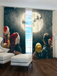 Zasłona w oczekiwaniu na prezenty