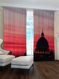 Zasłona Zachód słońca w SPb