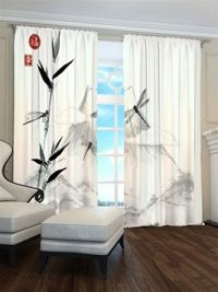 Zasłona Gotowa Japońskie klimaty