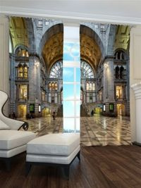 Zasłona gotowa Zamkowa komnata