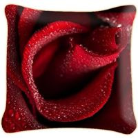Poduszka ozdobna CZERWONA RÓŻA