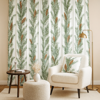 Zasłona gotowa Świerkowe szyszki