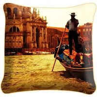 Poduszka ozdobna ŁÓDŹ W WENECJI