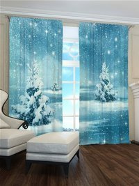 Zasłona W_krainie śniegu