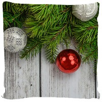 Poduszka ozdobna Świątecznie z jarzębiną 52