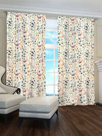 Zasłona gotowa Wiosenne kwiaty 08