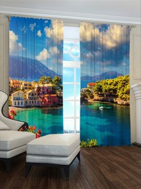 Zasłona gotowa Słoneczna zatoka