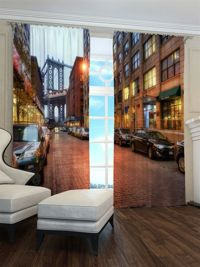 Zasłona Gotowa Most w Oddali