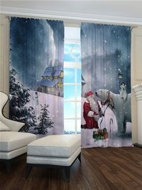 Zasłona Na mroźnej polanie