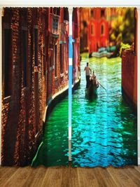 Zasłona Gotowa WENECJA GONDOLIERÓW