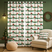 Zasłona gotowa Zielony łańcuch