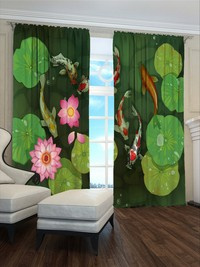 Zasłona gotowa Oczko wodne