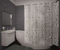 Zasłona Prysznicowa Rosa poranna