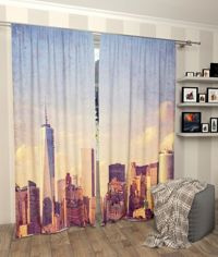 Zasłona gotowa City mgła