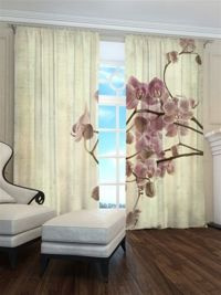 Zasłona Gotowa Orchidea