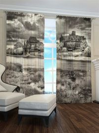 Zasłona Gotowa Zamek nad rzeką