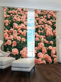 Zasłona gotowa Goździkowy klomb