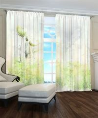 Zasłona gotowa Serce polne