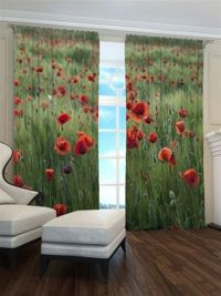 Zasłona Makowe pola