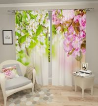 Zasłona gotowa Wiosenny sad