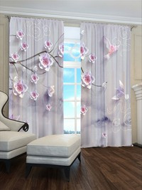 Zasłona gotowa Radość wiosennego poranka