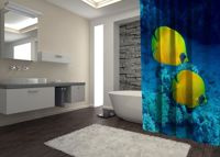 Zasłona Prysznicowa Dwie Rybki