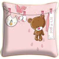 Poduszka ozdobna SMUTNY MIŚ