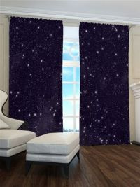 Zasłona Gotowa Gwiezdne niebo