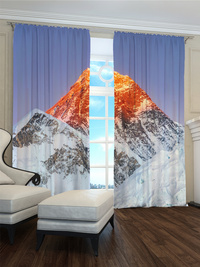 Zasłona gotowa Śnieżna góra