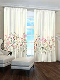 Zasłona gotowa Wiosenne kwiaty 15