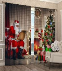 Zasłona gotowa Mikołaj