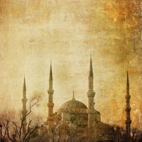 Zasłona Gotowa Hagia Sofia w starym stylu