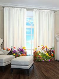 Zasłona Gotowa Letni ogród