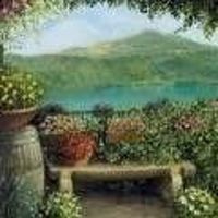 Poduszka ozdobna Pejzaż Italia