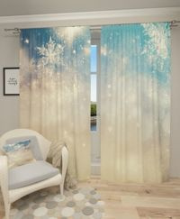 Zasłona gotowa Śnieżynki