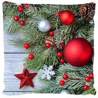 Poduszka ozdobna Jabłuszkowe Girlandy 03